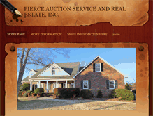 Tablet Screenshot of carolinaauctions.com
